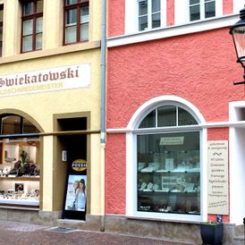 Goldschmiedemeister Swiekatowski in Naumburg - Außenansicht